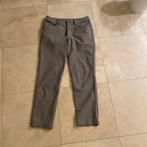 Like New Light Grey 30 28 Lululemon Commission Pant